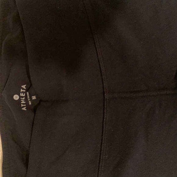 Athlete Cropped Chaturanga Leggings- Black Size M - Picture 3 of 6